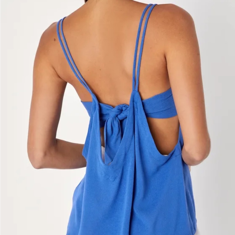 Lulus Adrift Periwinkle Blue Tank Top XS